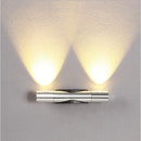 LED Adjustable Dual-head Rotatable Aluminum Wall Lamp Bedroom Bedside Living Room Corridor Lamps Spotlights Decor Ambient Lamps