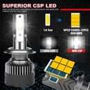 HLXG Mini Canbus lampada H4 H7 LED Car Headlight 100000LM 6000K 8000K Lamp H1 9005 HB3 9006 HB4 H8 H9 H11 fog lights auto Bulbs
